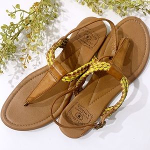 Lucky Brand Braided Slingback Sandals